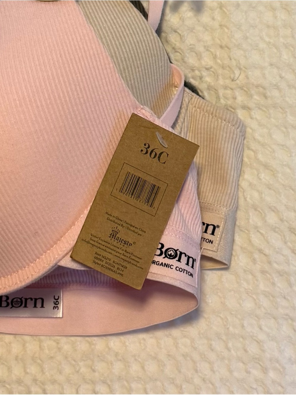 NWT Børn Ribbed Underwire Contour T-Shirt Bra 3-Pack - Picture 4 of 4